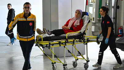 Türkiye'ye 4 yaralı Gazzeli sevk edildi