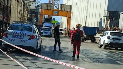 Üzerine vinç düşen işçi hayatını kaybetti