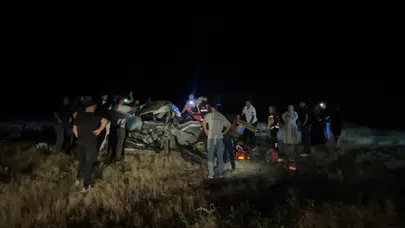 Elazığ-Bingöl yolunda feci kaza! 2 kişi hayatını kaybetti