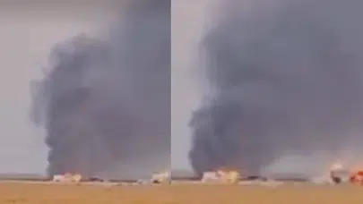 ABD donanmasına ait F-35 uçağı California'da yere çakıldı!