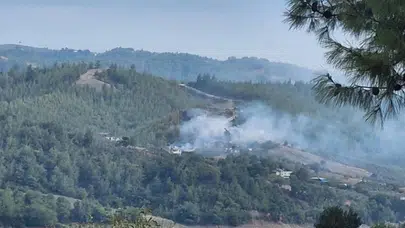 Adana Kozan’da orman yangını: Havadan ve karadan müdahale sürüyor!