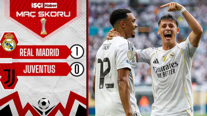 Real Madrid, Juventus'u tek golle geçti