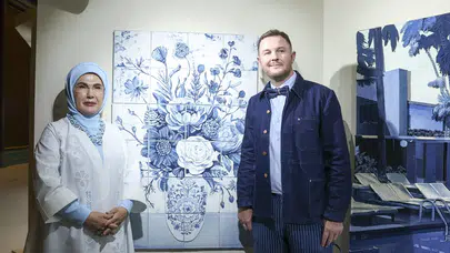 Emine Erdoğan 'Bahçedeki Sırlar' sergisinin açılışını yaptı!