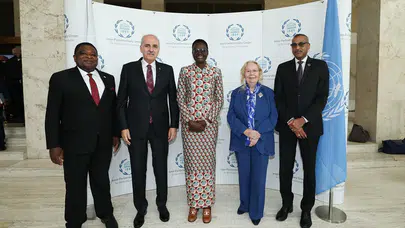 Altıncı Dünya Parlamento Başkanları Konferansı, TBMM Başkanı Kurtulmuş'un katılımıyla Cenevre'de başladı