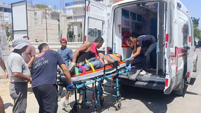 Antalya'da iki işçi ölümden döndü!