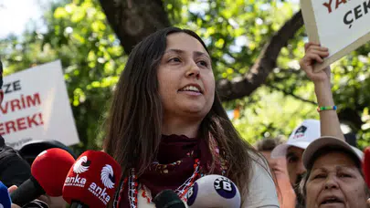 Çiftçilerden TBMM önünde eylem: Vahşi madenciliğin sonunu getireceğiz