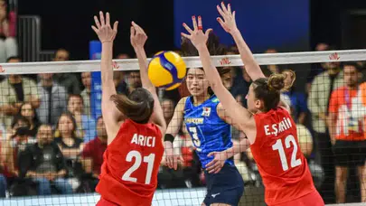 A Milli Kadın Voleybol Takımı Japonya’ya 3-2 mağlup oldu