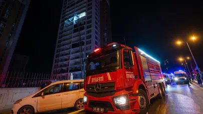 Ankara'da 26 katlı binada yangın: 3 kişi öldü