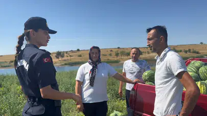 Tekirdağ’da bir ilk: Jandarma Teğmen Elifnur Dağdeviren ilçe komutanı oldu
