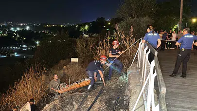 Antalya’da dehşet anları: 15 yaşındaki çocuk falezlerden kayalıklara düştü!