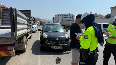 Antalya Gazipaşa’da trafik kazası: Motosikletli sürücü yaralandı