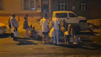 Tekirdağ'da su kesintisi vatandaşı çileden çıkardı!