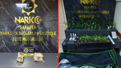 Sakarya'da uyuşturucu operasyonu: 5 şüpheli gözaltında!