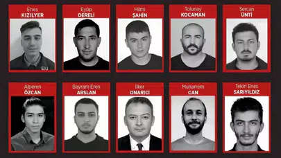 Şehit olan 5 AKUT görevlisi son yolculuğuna uğurlanıyor