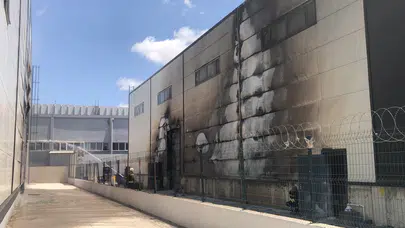 Tekirdağ'da kimya fabrikasında korkutan yangın!