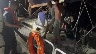 Muğla’da denizde göçmen operasyonu: Teknede 11’i çocuk 28 kişi yakalandı