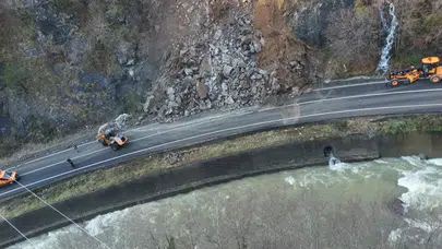 Karadeniz yollarında şev alarmı! Uyarılar peş peşe geldi!