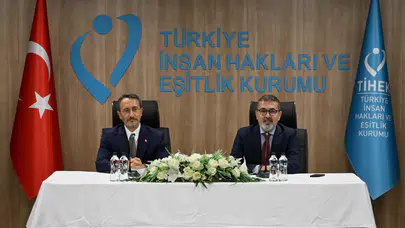 Fahrettin Altun, Prof. Dr. Muharrem Kılıç'tan TİHEK Başkanlığı görevini devraldı!
