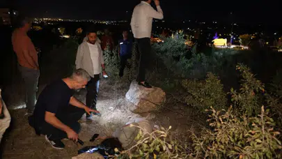 Sağlık ekiplerinden kaçan genç kız, ağaçlık alanda baygın halde bulundu