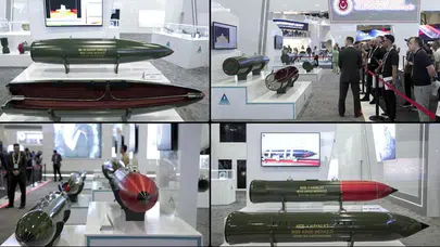 GAZAP ve HAYALET uçak bombaları ilk kez IDEF 2025’te sergilendi