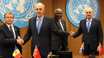 TBMM Başkanı Kurtulmuş'tan Cenevre'de mevkidaşlarıyla ikili temas!