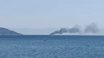 Kınalıada açıklarında korku dolu anlar: Teknede yangın çıktı!