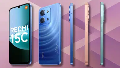 Redmi 15C tanıtıldı: İşte Redmi 15C renk seçenekleri ve özellikleri