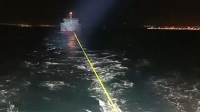 Çanakkale Boğazı’nda gemi alarmı! Kargo gemisi akıntıya kapıldı