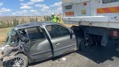 Çorum'da zincirleme kaza! 5 araç birbirine girdi: 10 yaralı!