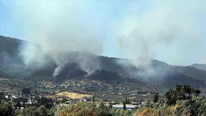 Hatay'daki orman yangını kontrol altında!