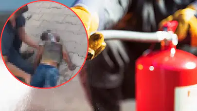 Kahramanmaraş'ta konteyner yangını