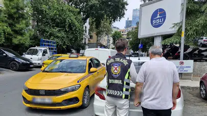 Yolcu seçen taksi sürücüsüne ağır ceza: Aracı trafikten men edildi!