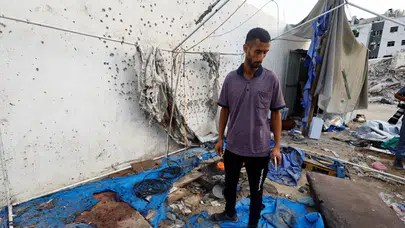 İsrail, Gazze'de 6 gazeteciyi katletti: Nasır Hastanesi önünde protesto!