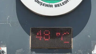 Şanlıurfa'da sıcaklık 48 dereceye dayandı!