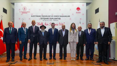 Cevdet Yılmaz ve Bakan Ersoy Alevi inanç önderleriyle buluştu!