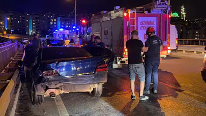 Arnavutköy'de korkunç kaza! 3 kişi yaralandı, yakınları sinir krizi geçirdi!