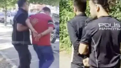 Uyuşturucu içecekken yakalandı! 'Sadece kullanıcıyım' dedi