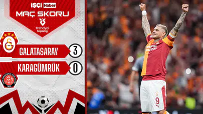 Galatasaray, Fatih Karagümrük'ü 3-0 mağlup etti!