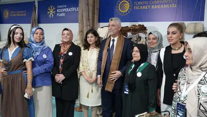 Bakan Bolat, Türkiye Kooperatifler Fuarı'nda!