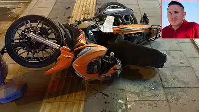 Mersin'de cipin çarptığı motosiklet sürücüsü hayatını kaybetti