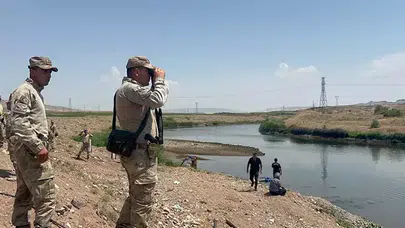 Kızılırmak’a giren 3 genç boğulma tehlikesi geçirdi
