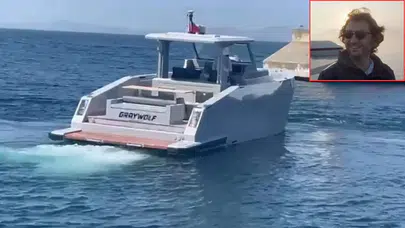 Halit Yukay'ın denize açıldığı anlara ilişkin görüntüleri ortaya çıktı