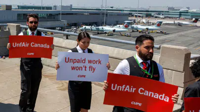 Air Canada’da grev tehdidi: Uçuş görevlileri iş bırakmaya hazırlanıyor