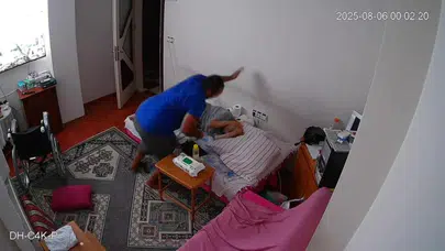 Denizli'de yatalak annesini komaya sokan şahıs gözaltına alındı