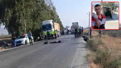 Genç motosiklet sürücüsü öldü