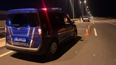 Kayseri'de acı kaza! Motosiklet devrildi: 1 ölü