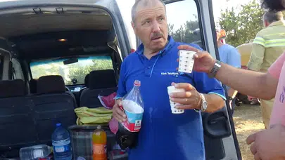 Yangınına karşı dayanışma!