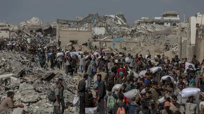 Gazze’de can kaybı 61 bini aştı