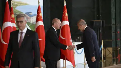 Cumhurbaşkanı Erdoğan 30 Ağustos Zafer Bayramı tebriklerini kabul etti