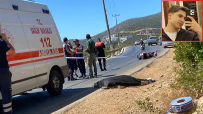 23 yaşındaki motosiklet sürücüsü hayatını kaybetti